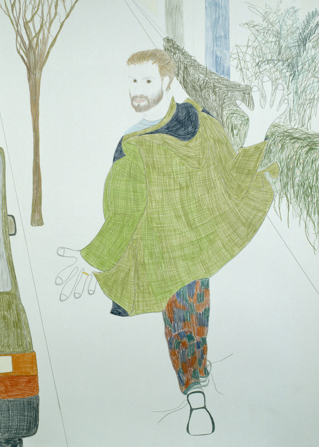 Rolf looks for his car